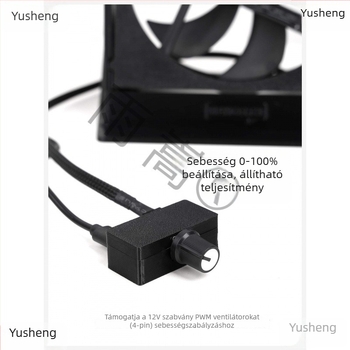 Laptop hűtő radiátor PWM-szabályzóval, négy-vezetékes ventilátorvezérléssel, termoelektromos hűtéssel, USB-C tápegítéssel, két hőcső