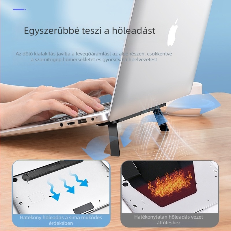 Notebook állvány – univerzális műanyag, modell 03362