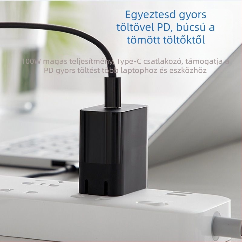 YXL PD100W Patch kábel DC adapterhez laptophoz, 1,8 m, rézbevonatú alumínium maggal, interfész:más, teljesítmény: 100W/65W