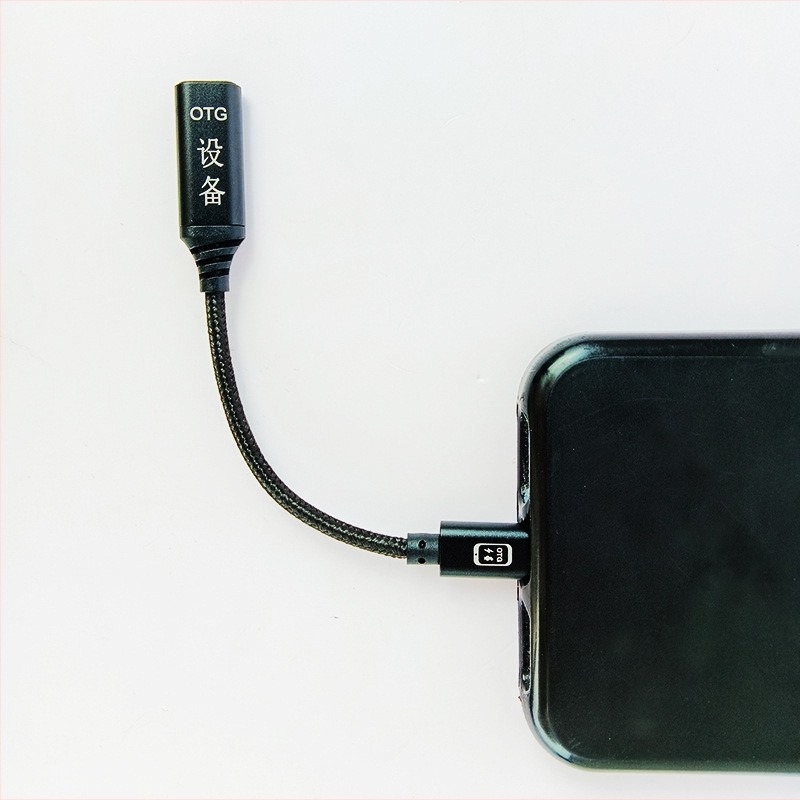 Mobiltelefon OTG adapter, Lightning-tól USB-C női csatlakozó, OTG interfész, 480 MB/s adatátvitel, modell ZHX31/32