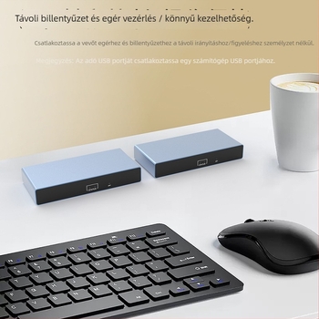 KVM HDMI kiterjesztő HY-DQ200, 200 m, 1920x1080P/60, minden rendszerrel kompatibilis