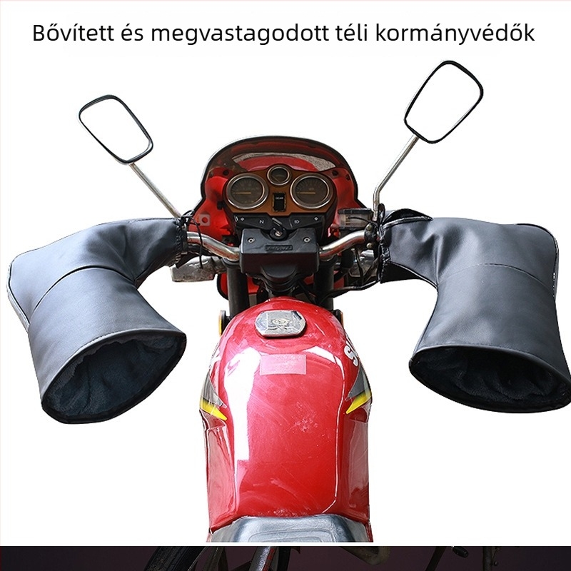 Motorkerékpár kormányvédő burkolat – PVC, Gathering Leopard, motorkerékpárhoz, testreszabás elérhető