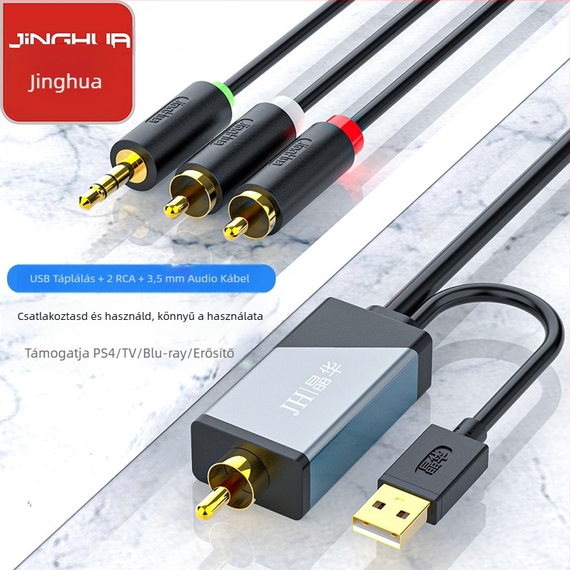 Koaxiális SPDIF audió kábel, adapter kábel, koaxiális interfész, rézmagú, egyfejű csatlakozó, Huawei/Skyworth/Hisense televíziókhoz — digitális audió kimenet
