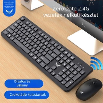 X900 vezeték nélküli billentyűzet és egér készlet, 2.4G, USB billentyűzet, USB egér, 1200dpi
