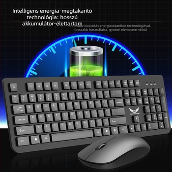 X900 vezeték nélküli billentyűzet és egér készlet, 2.4G, USB billentyűzet, USB egér, 1200dpi