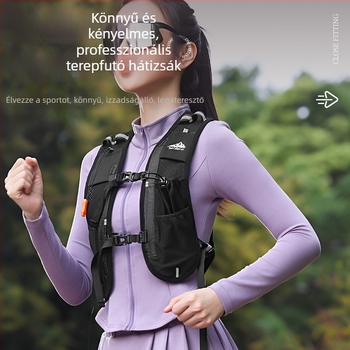 Uniszex hidratáló hátizsák terepfutáshoz, kültéri túrákhoz és hegymászáshoz