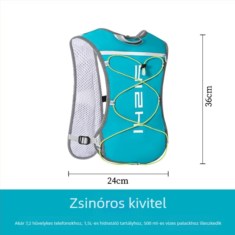Uniszex hidratáló hátizsák terepfutáshoz, kültéri túrákhoz és hegymászáshoz