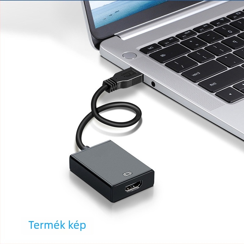 USB 3.0–tól HDMI-ig videó adapter YYT — HDMI interfész, 1080P támogatás, rézmag