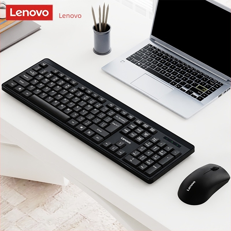 Lenovo Kn210 vezeték nélküli billentyűzet és egér készlet – ergonomikus kialakítás, Bluetooth billentyűzet és Bluetooth egér, 1200 DPI