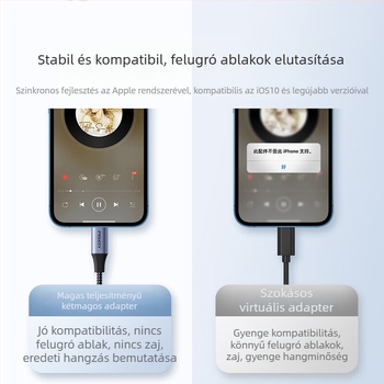 Sorry AA iPhone fülhallgató adapter, 1–2 audió osztó