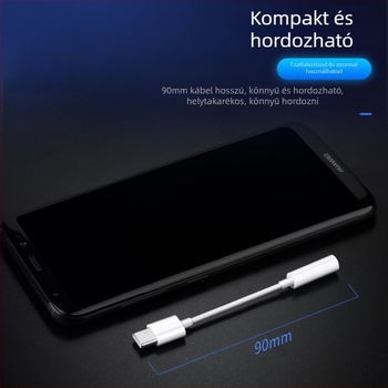 TPC fejhallgató adapter kábel, univerzális minden TPC fejhallgató porthoz, licencelhető magáncímkével