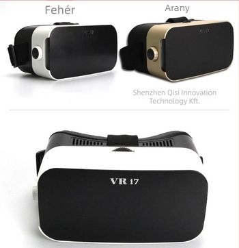 Okostelefonos VR szemüveg, modell VRI7, 1080P, 388 g, 3D szemüveg