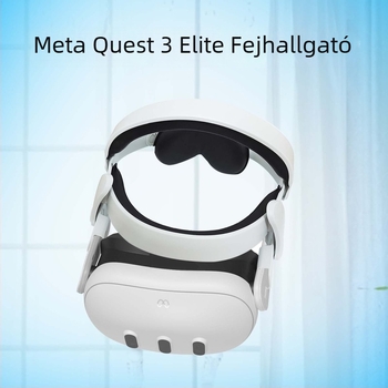 Meta Quest 3/3S-hoz Elite VR fejvédő kiegészítő, modell ZY-38A, ABS+PLM, 360 g