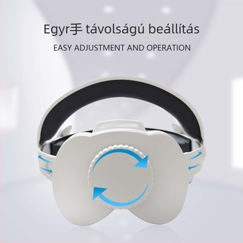 Meta Quest 3/3S-hoz Elite VR fejvédő kiegészítő, modell ZY-38A, ABS+PLM, 360 g