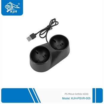 KJH PSVR-005 Töltőállvány PS4 PSVR Kontrolerekhez, ABS