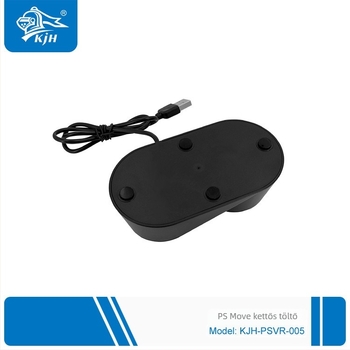 KJH PSVR-005 Töltőállvány PS4 PSVR Kontrolerekhez, ABS