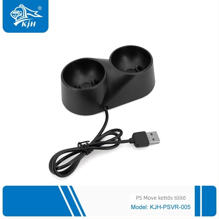 KJH PSVR-005 Töltőállvány PS4 PSVR Kontrolerekhez, ABS