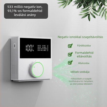 Otthoni légszűrő - ABS műanyag, 32 darab dobozban
