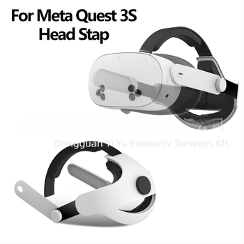 Quest 3S mindent egyben VR headset puha kényelem, állítható kinyitható mechanizmus és cserélhető fejpánt