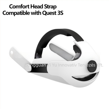 Quest 3S mindent egyben VR headset puha kényelem, állítható kinyitható mechanizmus és cserélhető fejpánt
