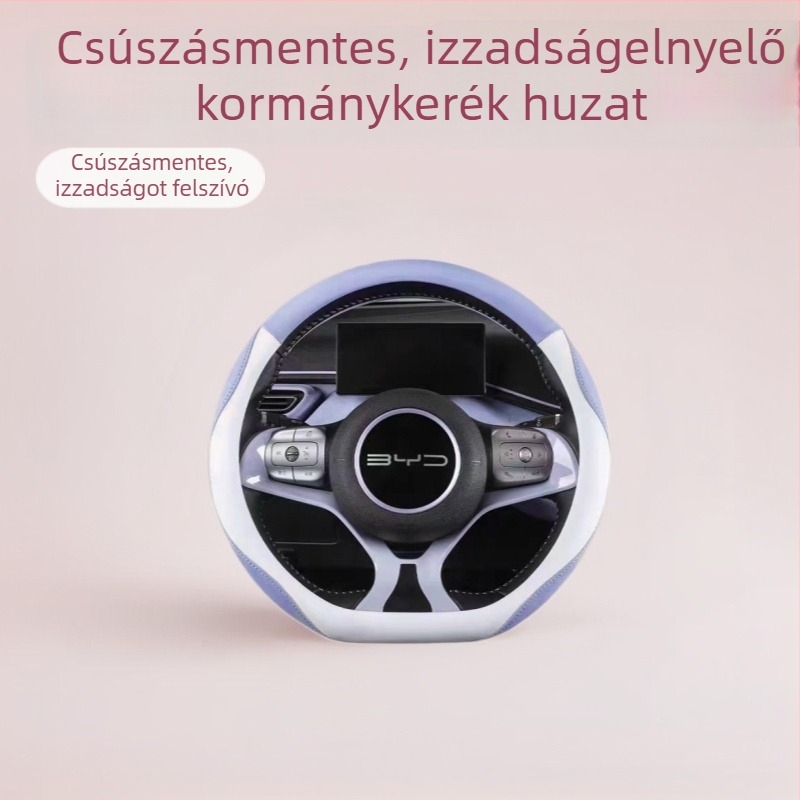 Fattier BYD Seagull kormánykerék borítása – négy évszakos univerzális, műbőr felület, gépi varrással készített, modell szerint telepítés
