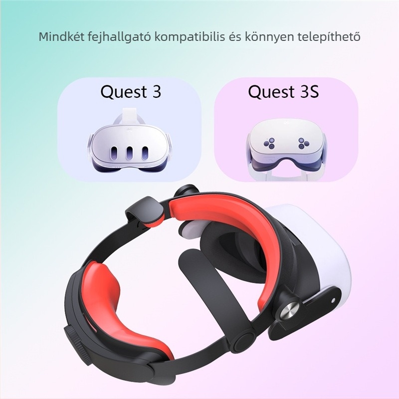 VR kiegészítők Meta Quest3/Quest3S-hez — Elite fejpánt (Modell 001; kompatibil Meta Quest3-hoz; Anyag: szivacs; Tömeg: 233 g; Méretek: 200×195×55 mm)