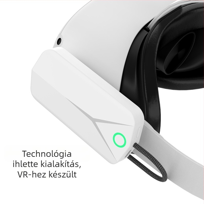 VR power bank – 5000mAh Li‑polimer akkumulátor, QC2.0 gyorstöltés, bemenet 5V, kimenet 5V