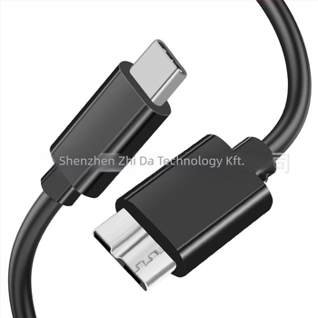 USB adatkábel — adapter kábel, réz vezető, tokozás injektáló formázással