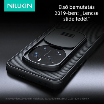 Nillkin kemény tok Glory Magic 7 Pro-hoz – TPU+PC, lencse csúszó fedél anti-peep, ütésálló, Mirror Pro