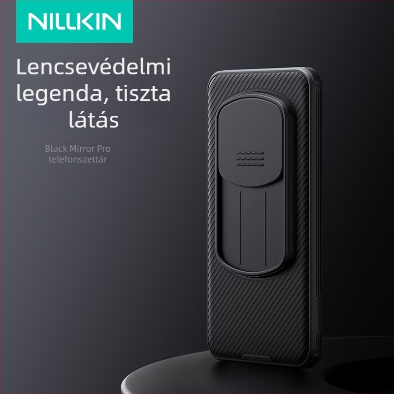 Nillkin kemény tok Glory Magic 7 Pro-hoz – TPU+PC, lencse csúszó fedél anti-peep, ütésálló, Mirror Pro