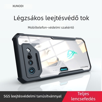 xundd Asus ROG Phone 8 tok – teljes fedettség légzsákkal, ütésálló hátlap, TPU + akril, minimalist stílus, injektált formázás