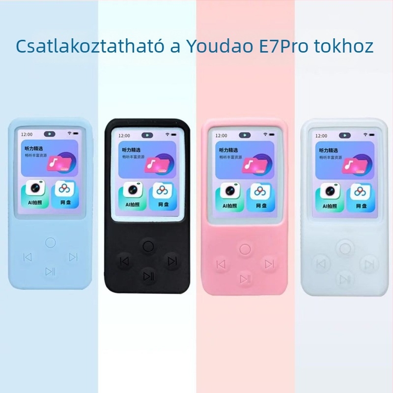 Szilikon védőtok Youdao Listening Treasure E7Pro és E6Pro készülékre, csúszásmentes, ütésvédő védelem