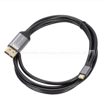 Type-C to DP adapter kábel, kétirányú, 8K60Hz, 10Gbps
