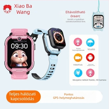 Little Overlord A80 GPS okosóra gyerekeknek – 4G kapcsolódás, pontos GPS helymeghatározás, HD videohívás, mindennapi vízállóság