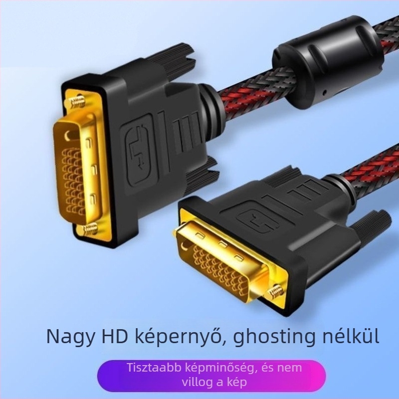 Baidatong DVI-kábel – réz vezető, testre szabható hossz, DVI interfész, adapterkábel