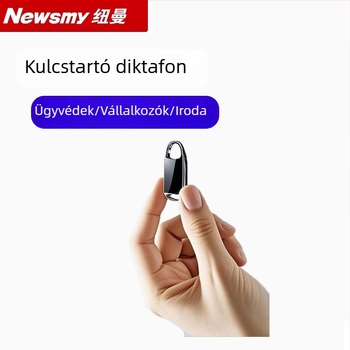 Newman H8 Hordozható professzionális HD zajcsökkentő diktofon találkozókhoz — MP3, 25 óra felvételi idő, USB 2.0, cinkötvözet ház