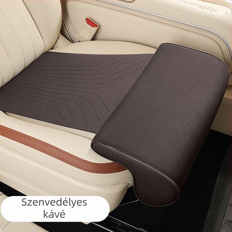 Autóüléshez tartozó láb-támasz párna — univerzális, egy darabból álló, egész évben használható, hosszított kivitel, láb támogatás