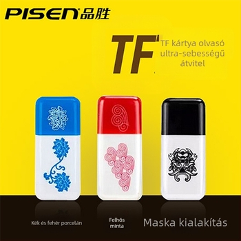 Pisen TF Kártyaolvasó USB 2.0 Külső Adapter