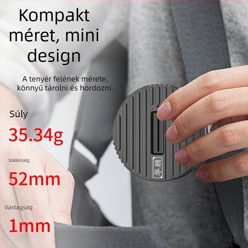 M.2 NVMe/SATA SSD külső ház – USB 3.0, MicroSD támogatás, Modell D21, Tömeg 35,34 g