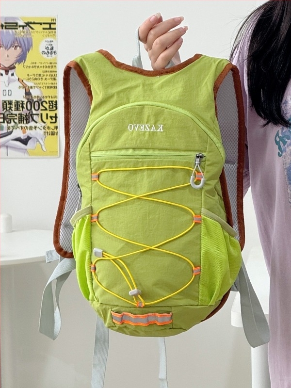 Uniszex ultrakönnyű kültéri hátizsák ergonómikus hátsó panellel, légáteresztő, kapacitás 20 L alatt, illeszkedik 12 hüvelykes laptophoz
