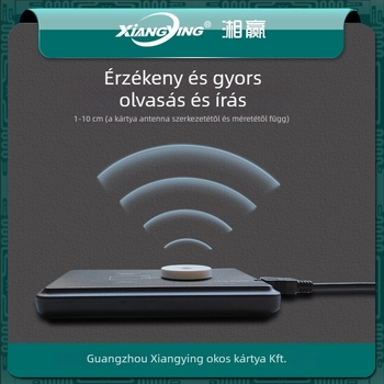 NFC olvasó-író NTAG213/215/216-hez, 13,56 MHz, érzékelési távolság 3–10 cm, olvasási idő 0,1 s