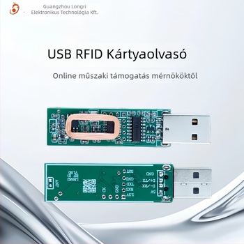 LR582 RFID olvasó EM4100 sorozathoz, 125 kHz, érzékelési távolság 5, olvasási idő 0,2 s