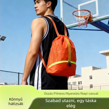 Sport hátizsák, Oxford anyag, vízálló, görbe vállpánt, poliszter bélés
