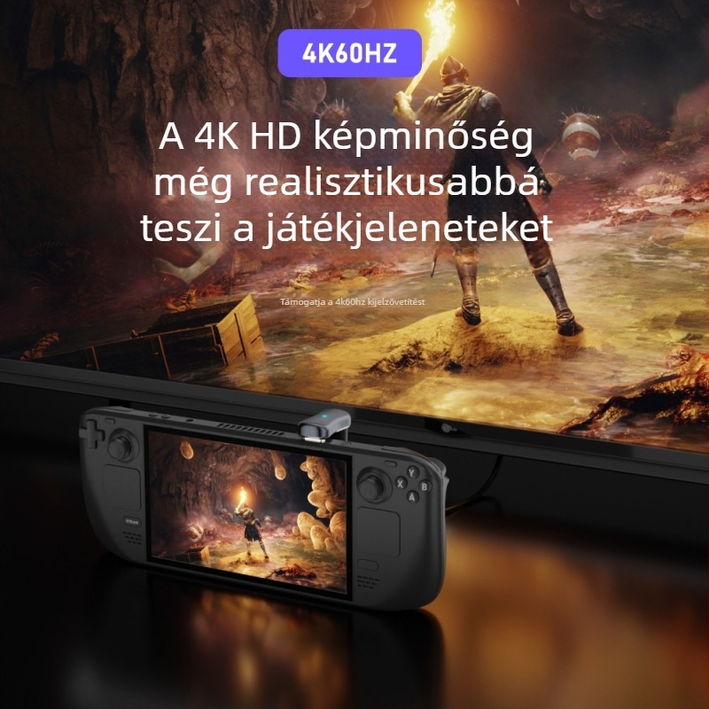 OTG USB-C adapter USB 3.1-re Steam Deckhez, Huawei telefonhoz, tablethez és notebookhoz – USB flash meghajtó és kártyaolvasó támogatás