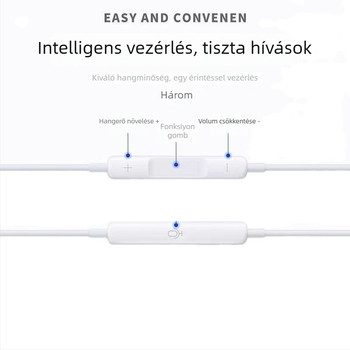 Huawei Nova 13 Pro vezetékes in-ear fülhallgató Type-C interfésszel, mikrofon, zajszűrés
