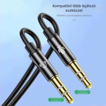 Vezetékes PC fülhallgató, modell S5, dinamikus meghajtóval, 2–3 m kábel, érzékenység 106 dB