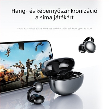 Z72 Bluetooth fejhallgató valós idejű AI-szinkron fordítással, clip-on kialakítással, kényelmes viselet, hosszú akkumulátor-üzemidő.