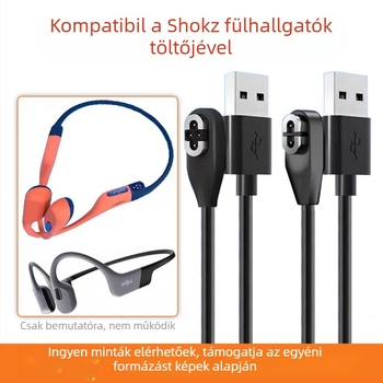 Egyedi mágneses töltő csontvezetéses fejhallgatókhoz OpenSwim Pro S710/S810, réz anyagú, tartalmaz adatkábel és útmutatót