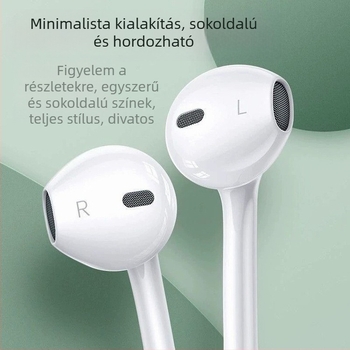 Huawei Mate60 Pro vezetékes Type-C fülhallgató, fél-in-ear kialakítás, vezérlőkábel, minimalist stílus