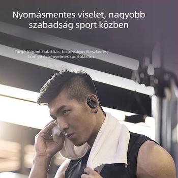D88 Fülre helyezett vezeték nélküli Bluetooth fejhallgató, HiFi hangzás, 13 mm meghajtó, frekvenciatartomány 20 Hz-20 kHz